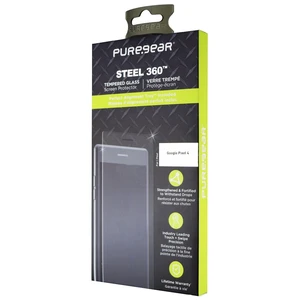 PureGear Steel 360 Tempered Glass Screen Protector for Google Pixel 4 - Clear PureGear Steel 360 Tempered Glass Screen Protector for Google Pixel 4 - Clear