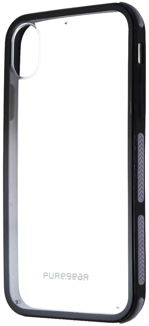 PureGear DualTek Clear Case for Apple iPhone XR - Clear/Black/Gray PureGear DualTek Clear Case for Apple iPhone XR - Clear/Black/Gray