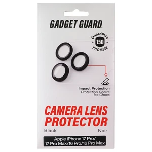Gadget Guard Camera Lens Protector Set for iPhone 17 Pro & 17 Pro Max - Black Gadget Guard Camera Lens Protector Set for iPhone 17 Pro & 17 Pro Max - Black