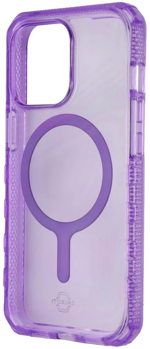 Itskins Level 3 Supreme Mag Clear for MagSafe for Apple iPhone 13 Pro - Purple Itskins Level 3 Supreme Mag Clear for MagSafe for Apple iPhone 13 Pro - Purple