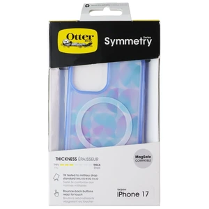 OtterBox Symmetry Series MagSafe Case for Apple iPhone 17 - Opal Prism Blue OtterBox Symmetry Series MagSafe Case for Apple iPhone 17 - Opal Prism Blue