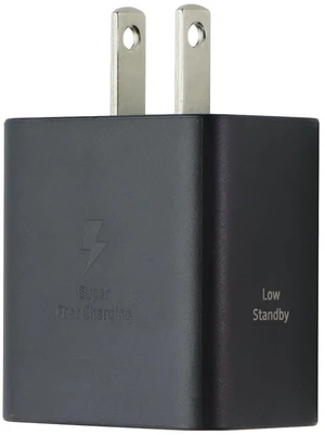 Samsung (45W) Fast Charge USB-C Power Adapter (Low Standby) - Black (EP-T4511) Samsung (45W) Fast Charge USB-C Power Adapter (Low Standby) - Black (EP-T4511)