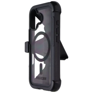 Pelican Voyager Case + Holster for MagSafe for Apple iPhone 17 - Black/Clear Pelican Voyager Case + Holster for MagSafe for Apple iPhone 17 - Black/Clear
