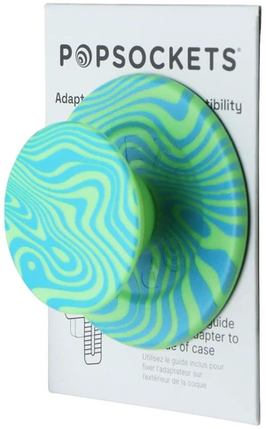 PopSockets Magnetic Phone Grip and Stand for MagSafe - Swirl Oasis Keylime PopSockets Magnetic Phone Grip and Stand for MagSafe - Swirl Oasis Keylime