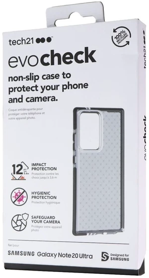 Tech21 Evo Check Gel Case for Samsung Galaxy Note20 Ultra - Smokey Black Tech21 Evo Check Gel Case for Samsung Galaxy Note20 Ultra - Smokey Black