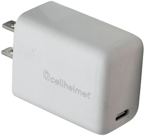 CellHelmet (30W) PD Wall Charger Adapter with USB-C Port - White CellHelmet (30W) PD Wall Charger Adapter with USB-C Port - White