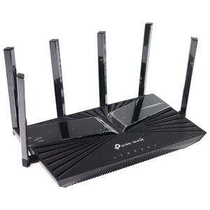 TP-Link (Archer AXE5400) Tri-Band 6-Stream Wi-Fi 6E Router - Black TP-Link (Archer AXE5400) Tri-Band 6-Stream Wi-Fi 6E Router - Black