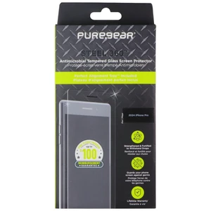 PureGear Steel 360 Tempered Glass Screen Protector for Apple iPhone 16 Pro PureGear Steel 360 Tempered Glass Screen Protector for Apple iPhone 16 Pro