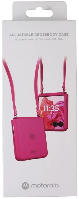 Motorola Adjustable Crossbody Case for Razr+ 2024 & Razr 50 Ultra - Hot Pink Motorola Adjustable Crossbody Case for Razr+ 2024 & Razr 50 Ultra - Hot Pink