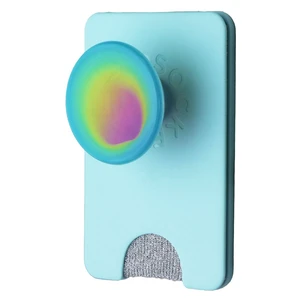 PopSockets PopWallet+ Magnetic Wallet for MagSafe - Butterfly Pea Blue Boca Aura PopSockets PopWallet+ Magnetic Wallet for MagSafe - Butterfly Pea Blue Boca Aura