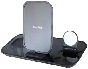 mophie (7.5W) Universal 3 in 1 Wireless Charging Stand for Apple Devices - Black mophie (7.5W) Universal 3 in 1 Wireless Charging Stand for Apple Devices - Black