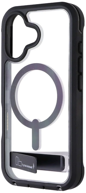 ZAGG Rainier Case for MagSafe with Kickstand for Apple iPhone 16 - Black ZAGG Rainier Case for MagSafe with Kickstand for Apple iPhone 16 - Black