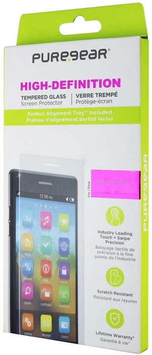 PureGear HD Tempered Glass with Align Kit for Google Pixel 3a XL - Case Friendly PureGear HD Tempered Glass with Align Kit for Google Pixel 3a XL - Case Friendly