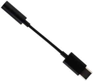 Motorola 3.5mm Headphone Adapter (SC18C27844) for USB-C Smartphones - Black Motorola 3.5mm Headphone Adapter (SC18C27844) for USB-C Smartphones - Black