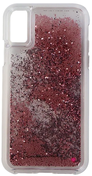 Case-Mate Waterfall Liquid Case for Apple iPhone Xs / X - Clear/Pink Glitter Case-Mate Waterfall Liquid Case for Apple iPhone Xs / X - Clear/Pink Glitter