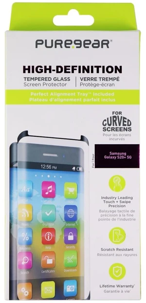 PureGear HD Tempered Glass Screen Protector for Samsung Galaxy S20+ 5G PureGear HD Tempered Glass Screen Protector for Samsung Galaxy S20+ 5G