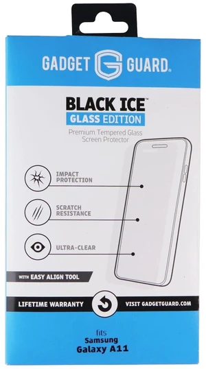 Gadget Guard Black Ice Edition Tempered Glass for Samsung Galaxy A11 - Clear Gadget Guard Black Ice Edition Tempered Glass for Samsung Galaxy A11 - Clear