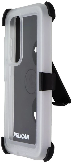 Pelican Voyager Case and Belt Clip Holster for Samsung Galaxy S24 - Clear Pelican Voyager Case and Belt Clip Holster for Samsung Galaxy S24 - Clear