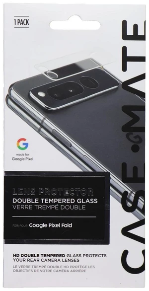 Case-Mate Double Tempered Glass Lens Protector for Google Pixel Fold Case-Mate Double Tempered Glass Lens Protector for Google Pixel Fold