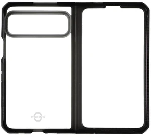 ITSKINS Hybrid_R Hinge Clear Case for Google Pixel Fold - Black/Transparent ITSKINS Hybrid_R Hinge Clear Case for Google Pixel Fold - Black/Transparent