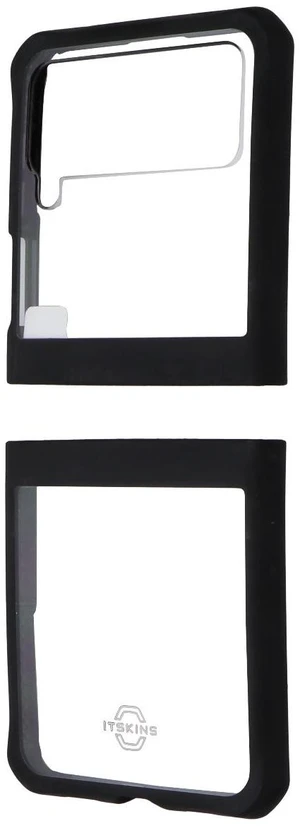 ITSKINS Hybrid // Solid Case for Samsung Galaxy Z Flip3 5G - Clear/Black ITSKINS Hybrid // Solid Case for Samsung Galaxy Z Flip3 5G - Clear/Black