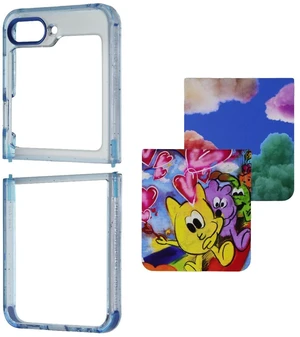 Samsung Artist Collection Suit Case for Galaxy Z Flip5 - White Samsung Artist Collection Suit Case for Galaxy Z Flip5 - White
