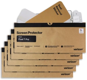 Verizon/Belkin ScreenForce Pro Screen Protector 5-Pack for Google Pixel 7 Pro Verizon/Belkin ScreenForce Pro Screen Protector 5-Pack for Google Pixel 7 Pro