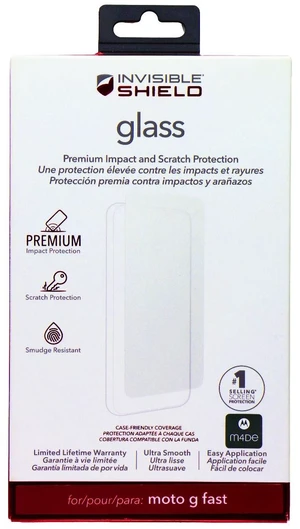 ZAGG InvisibleShield Glass Screen Protector for Moto G Fast (2020) ZAGG InvisibleShield Glass Screen Protector for Moto G Fast (2020)