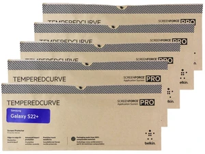 Belkin ScreenForce Pro TemperedCurve Screen Protector for Galaxy S22+/ 5Pk BULK*