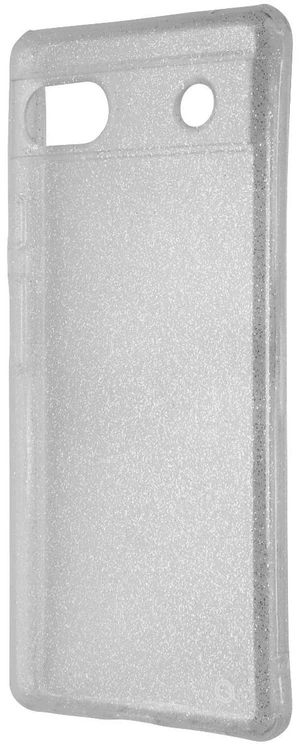 Quikcell Icon Silver Shimmer Case for Google Pixel 6a - Glitter/Clear Quikcell Icon Silver Shimmer Case for Google Pixel 6a - Glitter/Clear