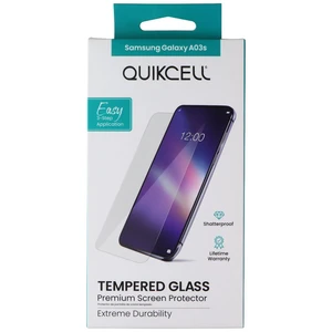 Quikcell Tempered Glass Premium Screen Protector for Samsung Galaxy A03s Quikcell Tempered Glass Premium Screen Protector for Samsung Galaxy A03s