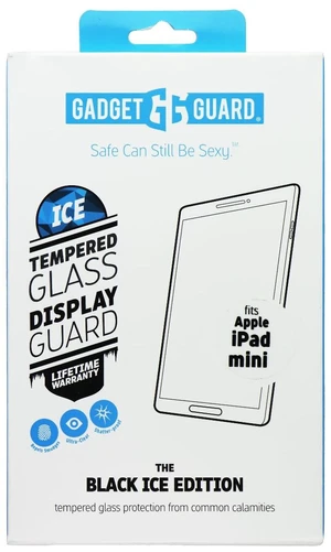 Gadget Guard Black Ice Tempered Glass Display Guard for Apple iPad Mini (7.9-in) Gadget Guard Black Ice Tempered Glass Display Guard for Apple iPad Mini (7.9-in)