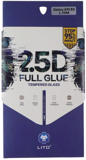 LITO 2.5D Full Glue Tempered Glass for Samsung Galaxy A33 5G - Clear LITO 2.5D Full Glue Tempered Glass for Samsung Galaxy A33 5G - Clear