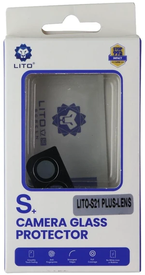 LITO S+ Camera Glass Protector for Samsung Galaxy (S21+) - Black LITO S+ Camera Glass Protector for Samsung Galaxy (S21+) - Black