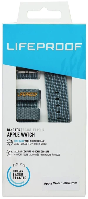 LifeProof Watch Band for Apple Watch Series 6/SE/5/4 (38/40mm) - Gray / Blue LifeProof Watch Band for Apple Watch Series 6/SE/5/4 (38/40mm) - Gray / Blue