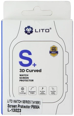 LITO S+ 3D Curved Watch Screen Protector for Apple Watch Series 7 (41mm)