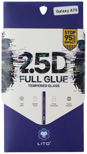 LITO 2.5D Full Glue Tempered Glass Screen Protector for Samsung Galaxy A70 LITO 2.5D Full Glue Tempered Glass Screen Protector for Samsung Galaxy A70