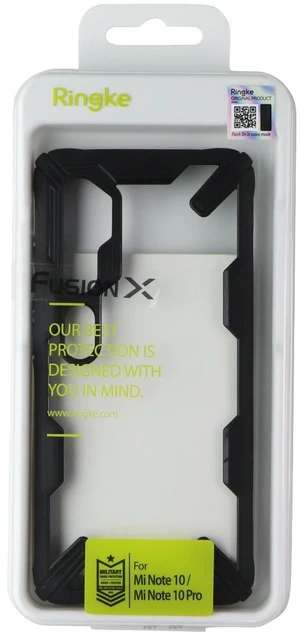 Ringke Fusion X Series Case for Mi Note 10 / Mi Note 10 Pro - Clear/Black Ringke Fusion X Series Case for Mi Note 10 / Mi Note 10 Pro - Clear/Black
