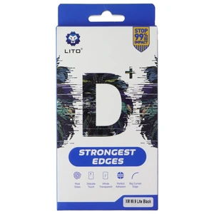 LITO D+ Strong Edge Tempered Glass for Xiaomi Mi 9 Lite - Clear/Black Edge LITO D+ Strong Edge Tempered Glass for Xiaomi Mi 9 Lite - Clear/Black Edge