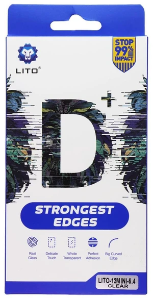 LITO D+ Strong Edge Tempered Glass for Apple iPhone 12 mini - Clear (2 Pack) LITO D+ Strong Edge Tempered Glass for Apple iPhone 12 mini - Clear (2 Pack)