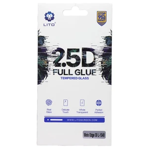 LITO 2.5D Full Glue Tempered Glass Screen Protector for Moto Edge 30 (L-1348) LITO 2.5D Full Glue Tempered Glass Screen Protector for Moto Edge 30 (L-1348)