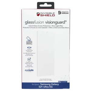 ZAGG Invisible Shield GlassFusion VisionGuard+ Glass for Galaxy S21 Ultra 5G ZAGG Invisible Shield GlassFusion VisionGuard+ Glass for Galaxy S21 Ultra 5G