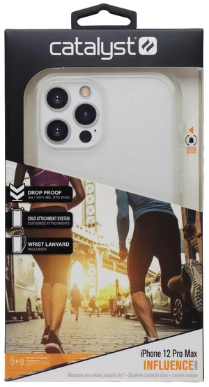 Catalyst Influence Series Case for Apple iPhone 12 Pro Max - Tactical Clear Catalyst Influence Series Case for Apple iPhone 12 Pro Max - Tactical Clear