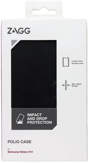 ZAGG Folio Case for Samsung Galaxy A13 - Black ZAGG Folio Case for Samsung Galaxy A13 - Black