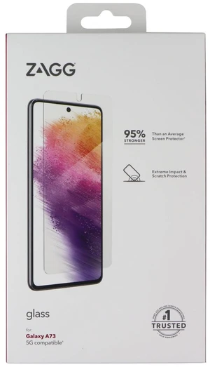 ZAGG Glass Screen Protector for Samsung Galaxy A73 ZAGG Glass Screen Protector for Samsung Galaxy A73