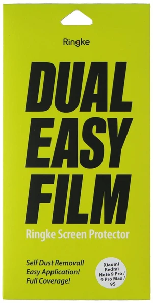 Ringke Dual Easy Film for Xiaomi Redmi Note 9 Pro/9 Pro Max/9 - (2 Pack) Ringke Dual Easy Film for Xiaomi Redmi Note 9 Pro/9 Pro Max/9 - (2 Pack)
