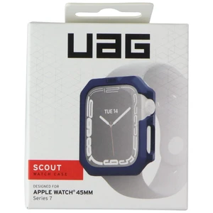 Urban Armor Gear UAG Scout Watch Case for Apple Watch (45mm) Series 9/8/7 - Blue Urban Armor Gear UAG Scout Watch Case for Apple Watch (45mm) Series 9/8/7 - Blue