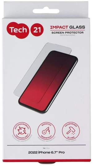 Tech21 Impact Glass Series Case for Apple iPhone 14 Pro Max - Clear Tech21 Impact Glass Series Case for Apple iPhone 14 Pro Max - Clear
