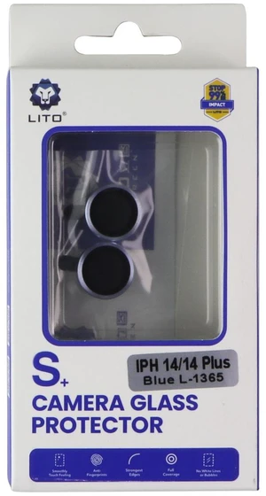 LITO S+ Camera Glass Protector for Apple iPhone 14/14 Plus - Blue (L-1365) LITO S+ Camera Glass Protector for Apple iPhone 14/14 Plus - Blue (L-1365)
