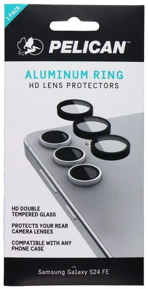Pelican Aluminum Ring HD Lens Protectors for Samsung Galaxy S24 FE Pelican Aluminum Ring HD Lens Protectors for Samsung Galaxy S24 FE